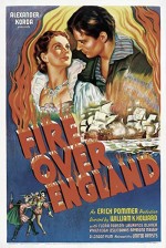 Fire Over England (1937) afişi Fire Over England (1937) afişi