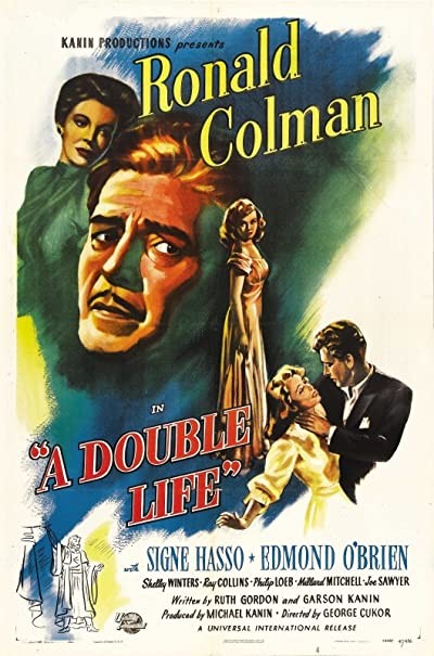 A Double Life (1947) afişi A Double Life (1947) afişi